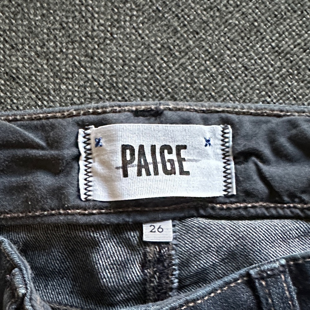 PAIGE Indigo Denim Jeans - Picture 4 of 7